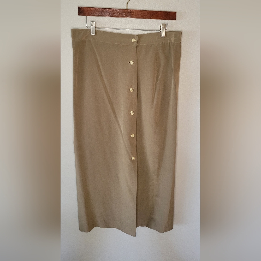 Vintage Neiman Marcus silk skirt